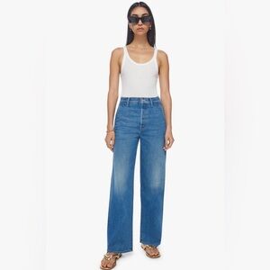 MOTHER Blue Flare & Wide Leg Jeans